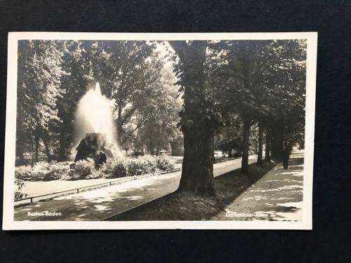 AK Baden-Baden - Lichtentaler - Allee 1941
