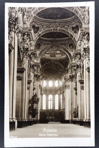 Ansichtskarte Passau - Dom-Inneres , nicht gelaufen