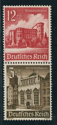 Dt.Reich Zusammendruck Winterhilfswerk Michel Nr. S266 postfrisch