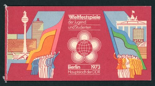 DDR Markenheftchen Michel Nummer 7-1 gestempelt - vollständig