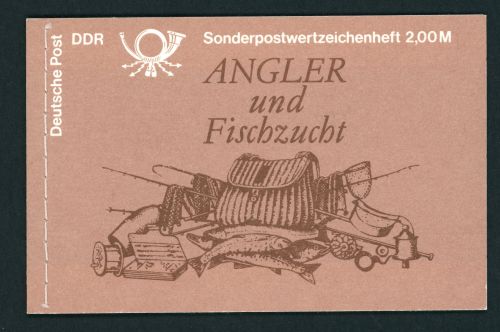 DDR Markenheftchen Michel Nummer 9v-1 postfrisch - vollständig