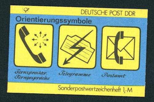 DDR Sonder Markenheftchen Michel Nummer SMHD32 postfrisch mit Mi.Nr. 3156