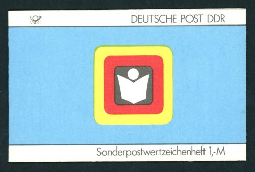 DDR Sonder Markenheftchen Michel Nummer SMHD35 postfrisch mit Mi.Nr. 3156