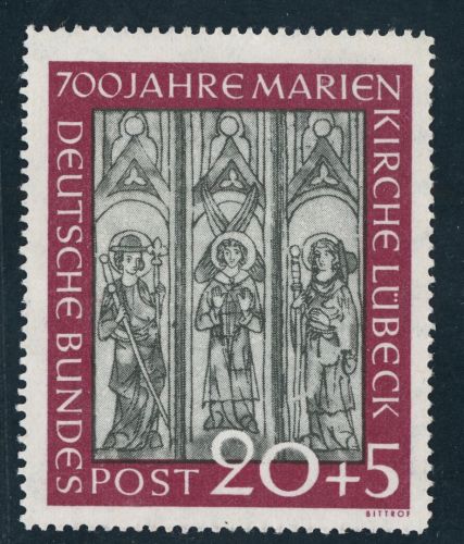 Bund Michel Nummer 140 postfrisch