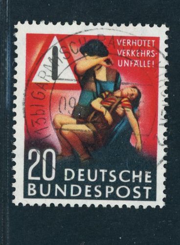 Bund Michel Nummer 165 gestempelt