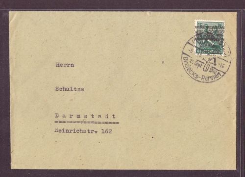 All. Besetzung BiZone AM-Post mit SST Dreiecks Rennen 6.9. 1948