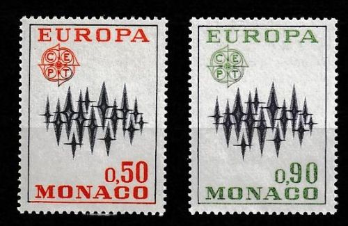 Monaco Michel Nummer 1038+1039 Europa