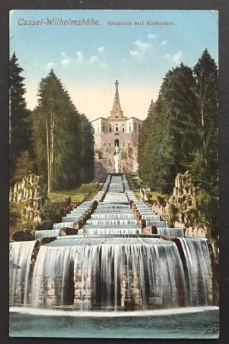 Feldpost AK Kassel Wilhelmshöhe nach Nürnberg