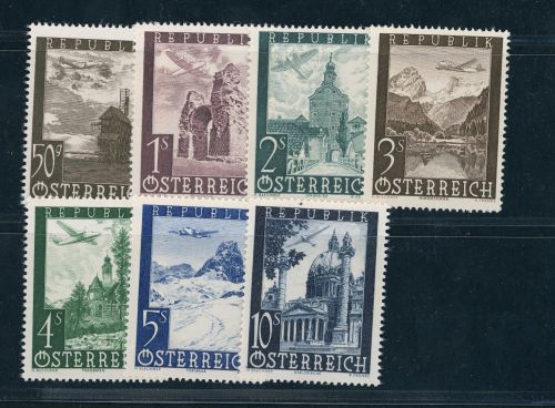 Österreich Michel Nummer 822-828 postfrisch
