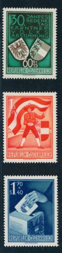 Österreich Michel Nummer 952-954 postfrisch