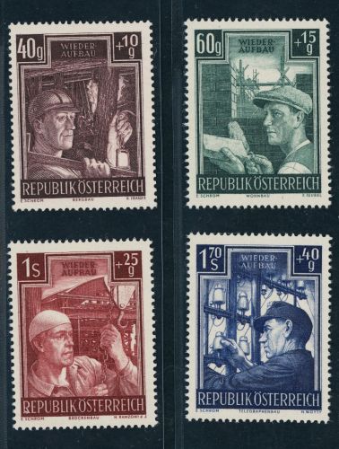 Österreich Michel Nummer 960-963 postfrisch