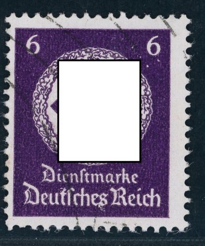 Deutsches Reich Dienstmarke Michel Nummer 169b gestempelt