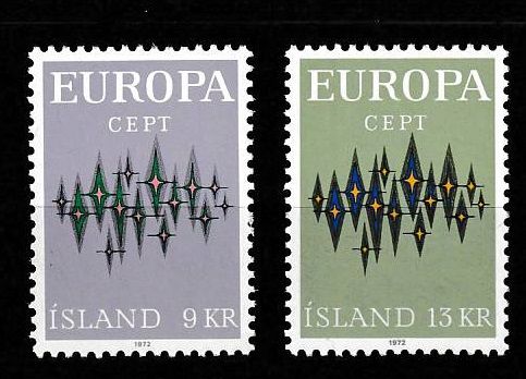 Island Michel Nummer 461+462 postfrisch Europa