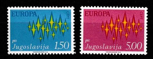 Jugoslawien Michel Nummer 1457-1458 postfrisch Europa