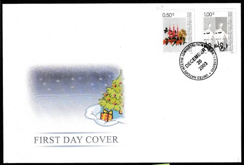 Kosovo Michel Nummer 16-17 FDC