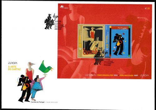 Portugal Block Nummer 185 FDC Europa