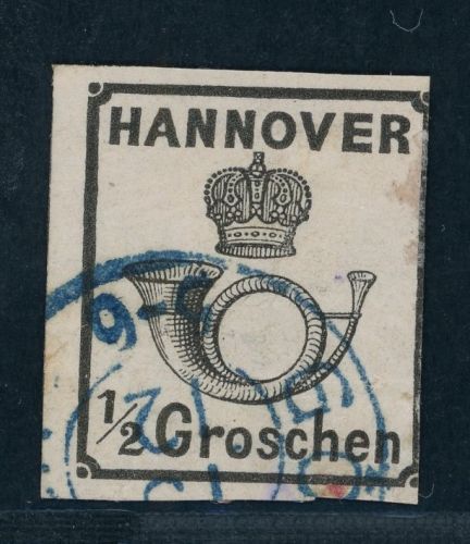 Hannover Michel Nummer 17y gestempelt