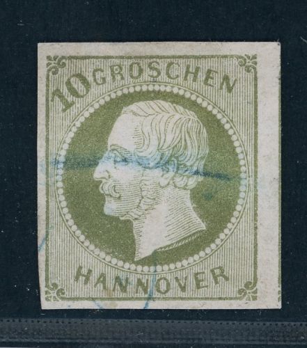 Hannover Michel Nummer 18 gestempelt