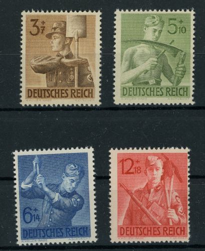 Deutsches Reich Michel Nummer 850-853 postfrisch
