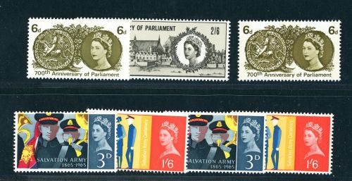 Großbritannien Michel Nummer 386-389 x+y postfrisch