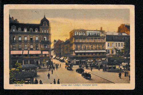 Ansichtskarte Berlin Unter den Linden, Kranzler - Ecke 1926