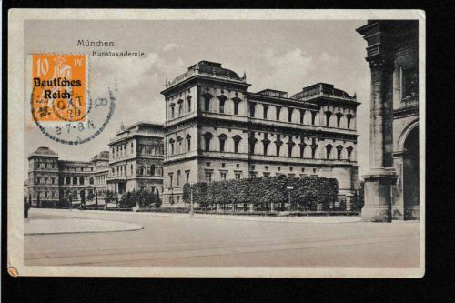 Ansichtskarte München - Kunstakademie - um 1910