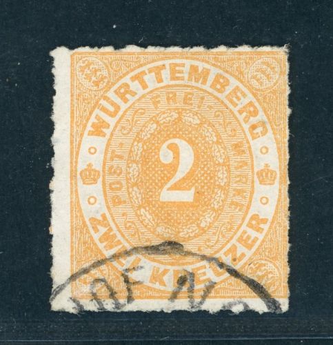 Württemberg Michel Nummer 37 gestempelt