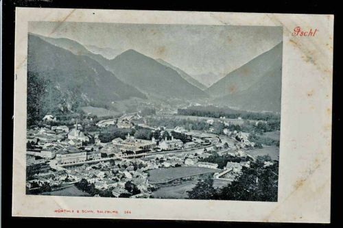 Ansichtskarte Österreich - Ischl - Würthle und Sohn Verlag Salzburg - um 1900
