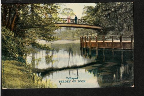 Ansichtskarte Niederlande - Volkspark Bergen op Zoom - ungebraucht um 1910