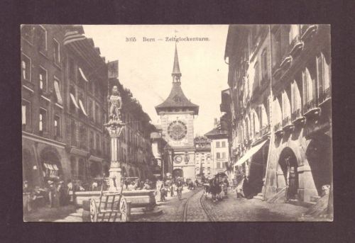 Ansichtskarte Bern Zeitglockenturm ca. 1912