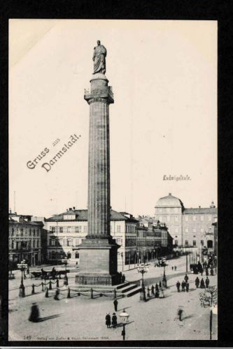 Ansichtskarte Darmstadt - Ludwigshöhe - um 1900