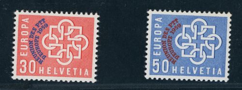 Schweiz MiNr. 681 - 682 postfrisch