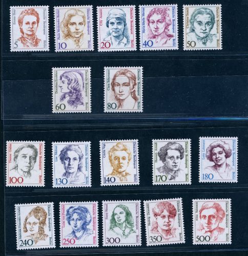 Berlin Frauen der Dt. Geschichte postfrisch