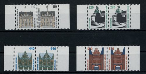 Bund Michel Nummer 1935 - 1938 waagerechte Paare postfrisch