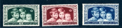 Belgien Michel Nummer 396 - 398 postfrisch