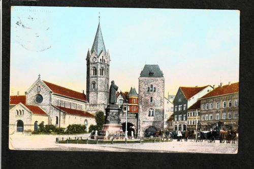 Ansichtskarte Eisenach - 1910 nach Cannstatt / Stuttgart