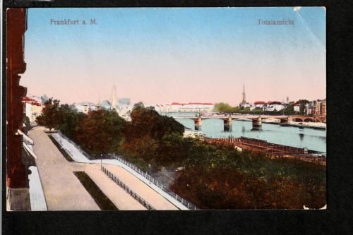 Ansichtskarte Frankfurt am Main - Totalansicht - um 1910