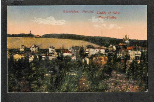 Ansichtskarte Wiesbaden - Nerotal - um 1920
