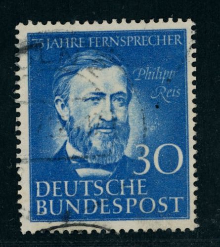 Bund Michel Nummer 161 I gestempelt Plattenfehler
