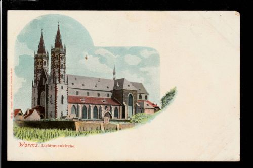 Ansichtskarte Worms -Liebfrauenkirche - um 1900