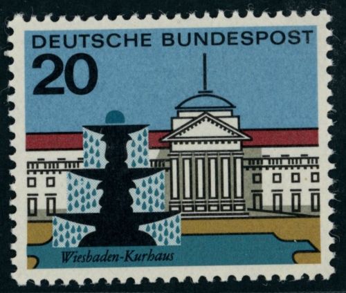 Bund Michel Nummer 420 II postfrisch Plattenfehler