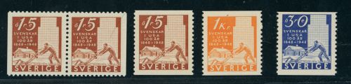 Schweden Michel Nummer 340 - 342 postfrisch