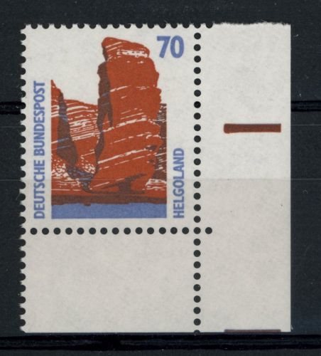 Bund Michel Nummer 1469 postfrisch Unterrand Ecke rechts