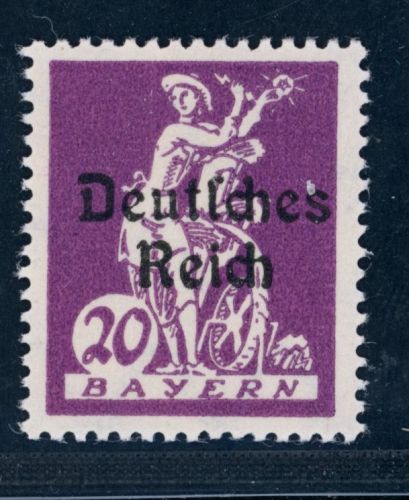 Dt. Reich Michel Nummer 122X postfrisch