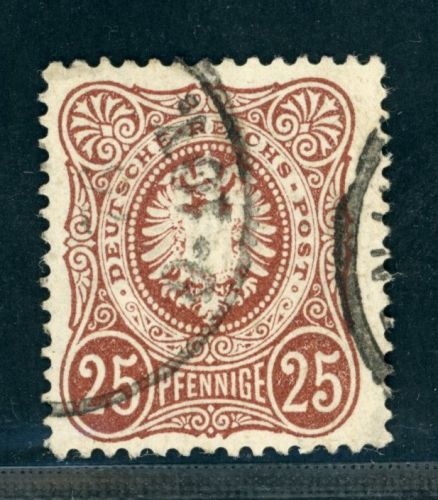 Dt. Reich Michel Nummer 35a gestempelt geprüft