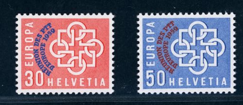 Schweiz Michel Nummer 681 - 682 postfrisch