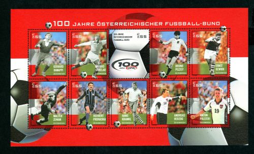 Österreich Michel Nummer 2460 - 2469 Kleinbogen postfrisch