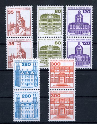 Berlin Michel Nummer 673 - 677 senkrechtes Paar postfrisch