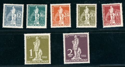 Berlin Michel Nummer 35-41 postfrisch