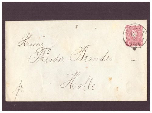 Brief Dt. Reich Holle bei Grasdorf 1892